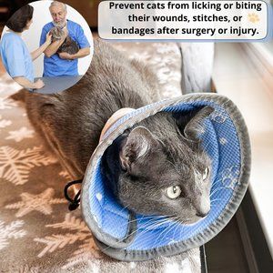 Soft Cat Cone Collar, for Small Kittens Young Cats, E Collar for Cats, cat cone